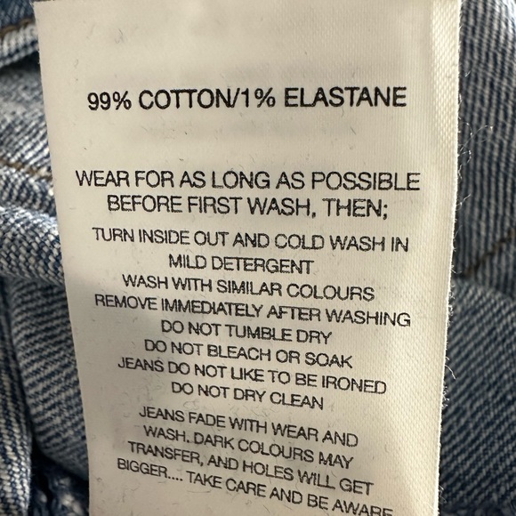 ROLLA’S Dusters Slim Straight Cindy Blue Size 25 - Picture 16 of 16